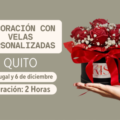 Taller Experiencial - Decoración con Velas Sede Quito