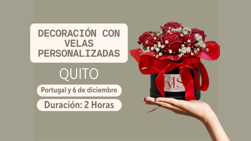 Taller Decoracion con Velas Quito v2