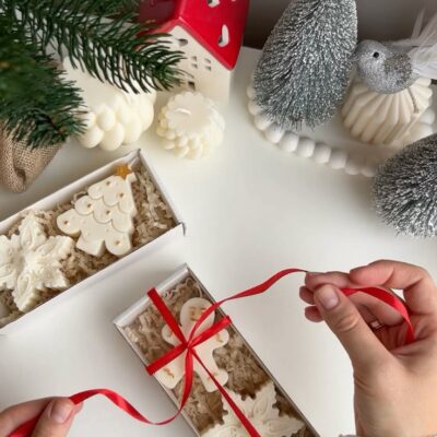 Set 2 Velas Navideñas (x docena)