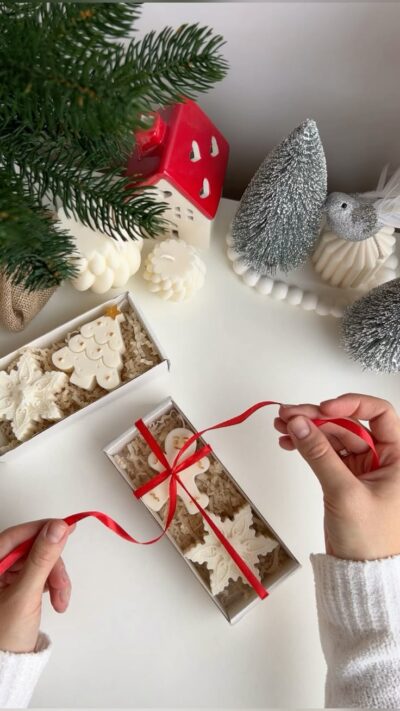 Set 2 Velas Navideñas (x docena)
