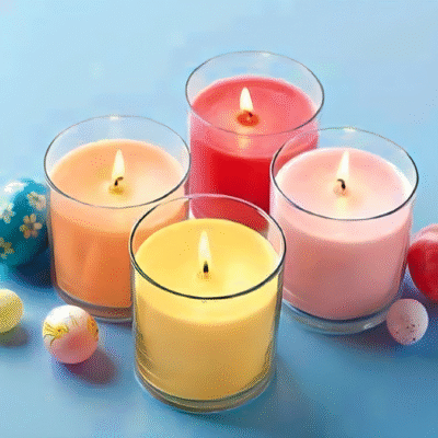 Velas en Envase de Vidrio (x docena)