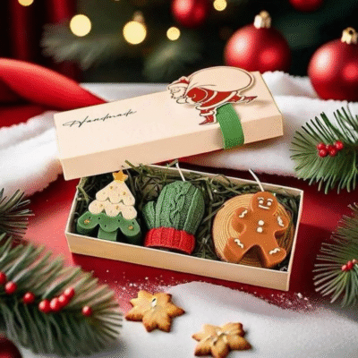 Set 3 Velas Navideñas (x docena)